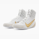 Scarpe da Boxe Nike Machomai 3 Bianco-oro-Combat Arena