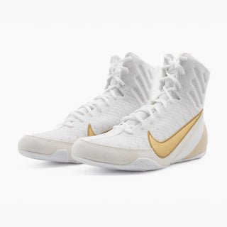 Scarpe da Boxe Nike Machomai 3 Bianco-oro-Combat Arena
