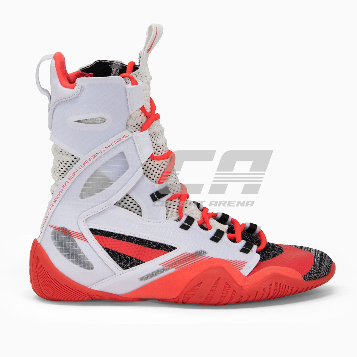 Sapatos de Boxe Nike Hyperko 2.0 Branco-Carmesim