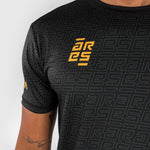 T-shirt Venum X Ares 2.0 Dry Tech Preto-ouro