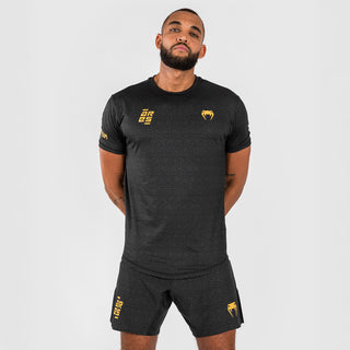 T-shirt Venum X Ares 2.0 Dry Tech Preto-ouro