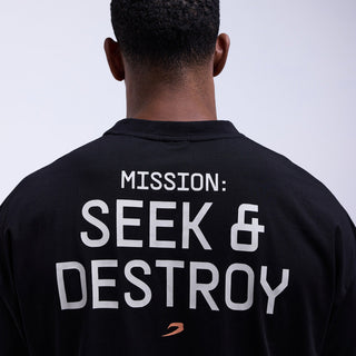 T-shirt Bivol x Boxraw Oversize Preto