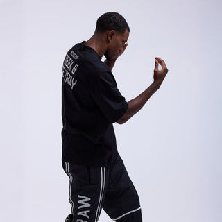 T-shirt Bivol x Boxraw Oversize Preto