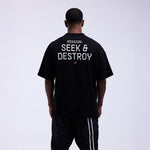 T-shirt Bivol x Boxraw Oversize Preto