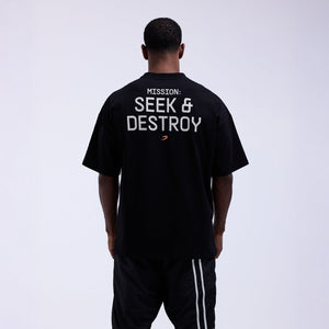 T-shirt Bivol x Boxraw Oversize Preto