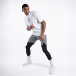 T-shirt Boxraw HRDR FSTR SMTR Oversize Branco