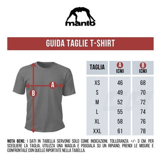 T-shirt Manto x Panku Struggle Preto