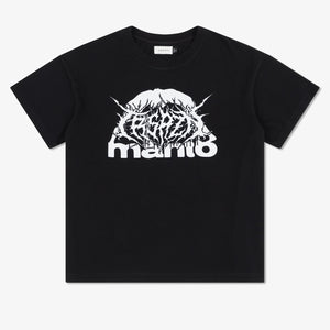T-shirt oversize Manto Treasure Zone Preto