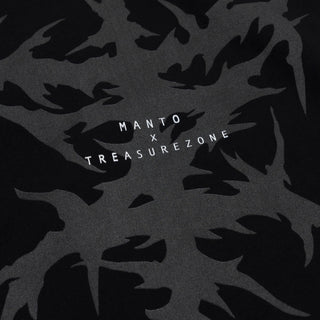 T-shirt oversize Manto Treasure Zone Preto