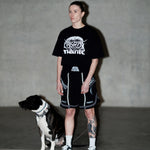 T-shirt oversize Manto Treasure Zone Preto