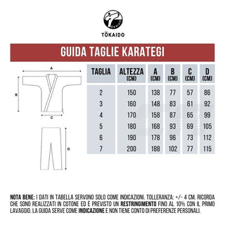 Fato karate Kumite Tokaido Master WKF