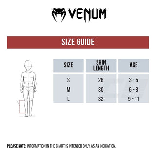 Caneleiras criança Venum Challenger Preto-preto