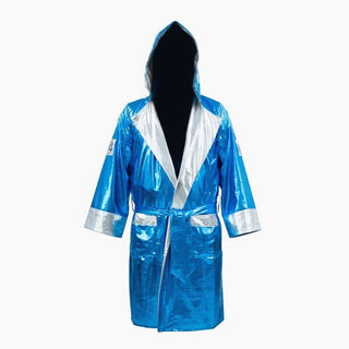 Roupão de ringue Cleto Reyes com capuz Edição Metálica