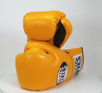 Luvas de Boxe Cleto Reyes Professional CB2 Amarelo com atacadores