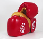 Luvas de Boxe Cleto Reyes Treino de Alta Precisão CE7 Vermelho-Ouro