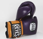 Luvas de Boxe Cleto Reyes Sparring CE6 Violeta-Ouro