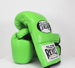 Luvas de Boxe Cleto Reyes Professional CB2 Verde Lima com atacadores