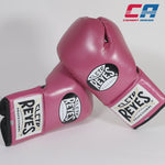 Luvas de Boxe Cleto Reyes Professional CB2 Rosa-preto com atacadores