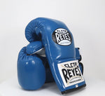 Luvas de Boxe Cleto Reyes Professional CB2 Azul com atacadores