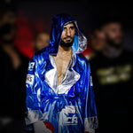 Roupão de ringue Cleto Reyes com capuz Edição Metálica