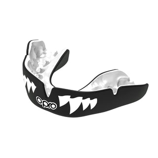 Protetor Bucal Opro Instant Custom-Fit Jaws Preto 