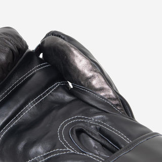 Luvas de Boxe Di Nardo com velcro 16 Oz Castanho-preto-prata 