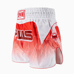 Calções kick-tailandeses RWS x Venum 2.0 Branco-vermelho 