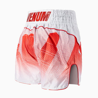 Calções kick-tailandeses RWS x Venum 2.0 Branco-vermelho 