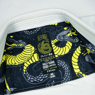 BJJ Gi Half Sumo Mamba IBJJF Branco-Combat Arena