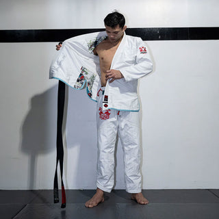 BJJ Gi Half Sumo Tengu Branco-Combat Arena
