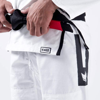 BJJ Gi Kingz Sport 2.0 IBJJF Bianco-Combat Arena