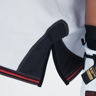 BJJ Gi Kingz Ultralight 2.0 IBJJF Branco 