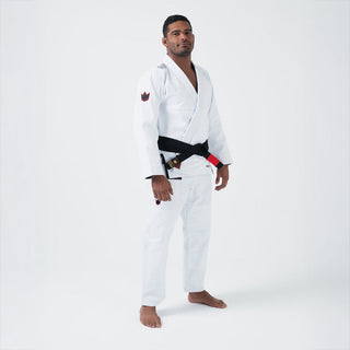 BJJ Gi Kingz Ultralight 2.0 IBJJF Branco 