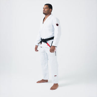 BJJ Gi Kingz Ultralight 2.0 IBJJF Branco 