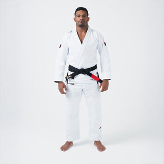 BJJ Gi Kingz Ultralight 2.0 IBJJF Branco 