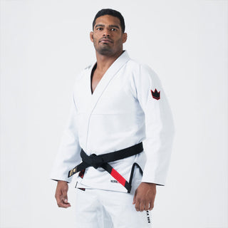 BJJ Gi Kingz Ultralight 2.0 IBJJF Branco 