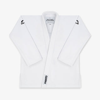 BJJ Gi Manto Base 3.0 Branco-Combat Arena