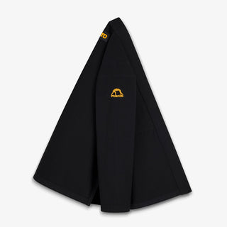 BJJ Gi Manto Base 3.0 Nero-arancione-Combat Arena