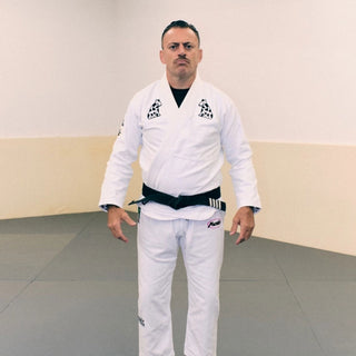 BJJ Gi Manto Dogs Branco-Combat Arena