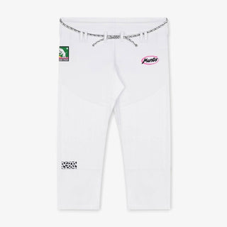 BJJ Gi Manto Dogs Branco-Combat Arena