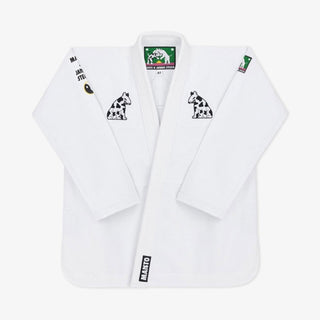 BJJ Gi Manto Dogs Branco-Combat Arena