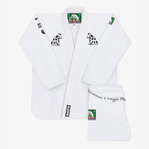 BJJ Gi Manto Dogs Branco-Combat Arena