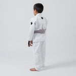 BJJ Gi criança Kingz Kore V2 IBJJF Branco 
