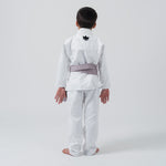BJJ Gi criança Kingz Kore V2 IBJJF Branco 