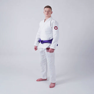 BJJ Gi Kingz Classic 3.0 IBJJF Branco 