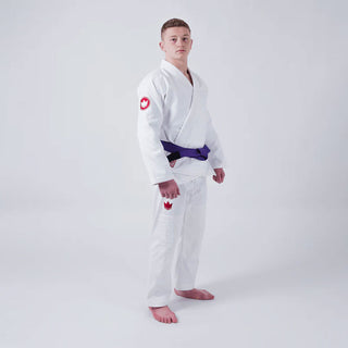 BJJ Gi Kingz Classic 3.0 IBJJF Branco 