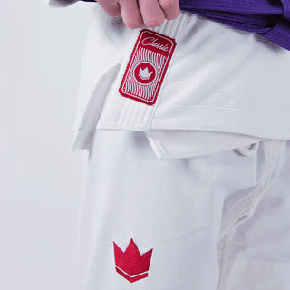 BJJ Gi Kingz Classic 3.0 IBJJF Branco 
