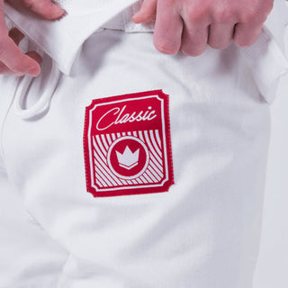 BJJ Gi Kingz Classic 3.0 IBJJF Branco 