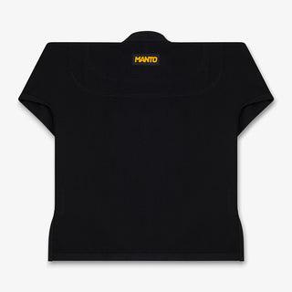 BJJ Gi Manto Base 3.0 Preto-laranja 