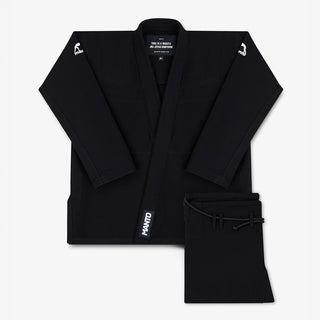 BJJ Gi Manto Base 3.0 Preto e branco 